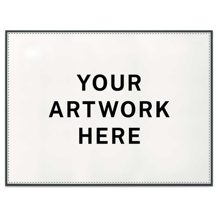 United Visual Products Drop-In Shadowbox, 18"x24", Walnut/Pearl UVSB1824-WALNUT-PEARL